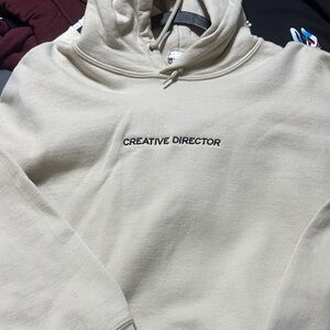 Ripple Junction Cream Hoodie